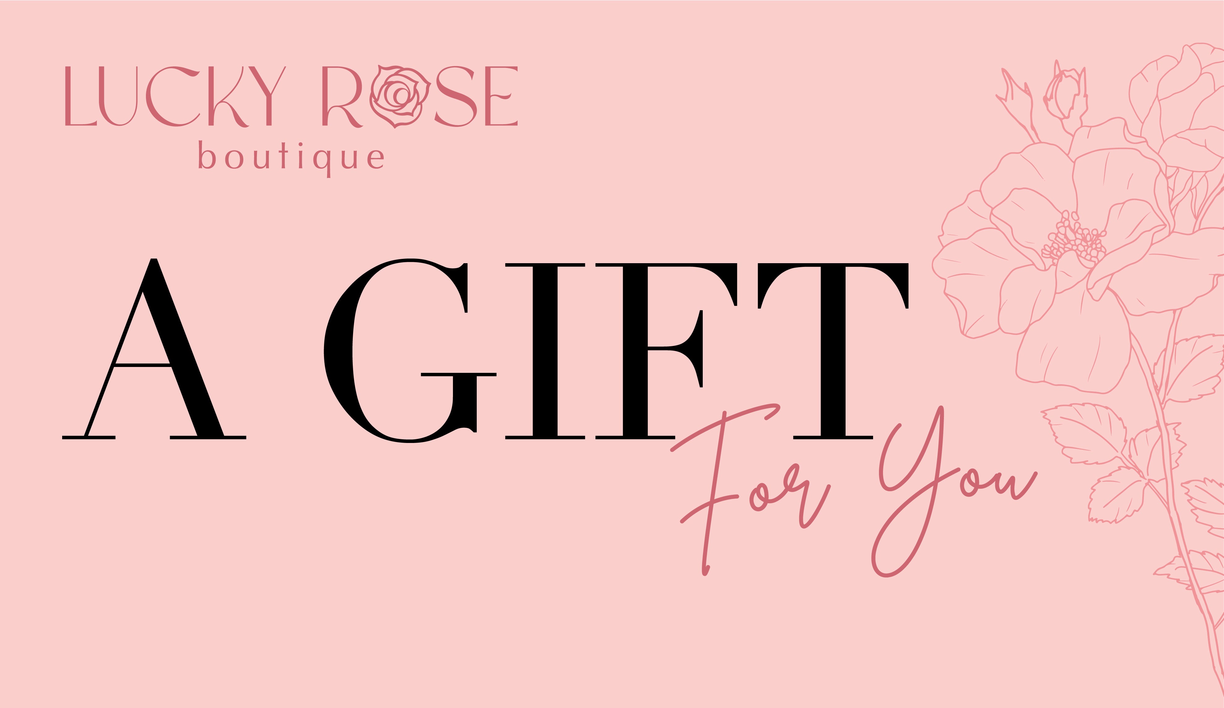 Gift Cards Lucky Rose Boutique