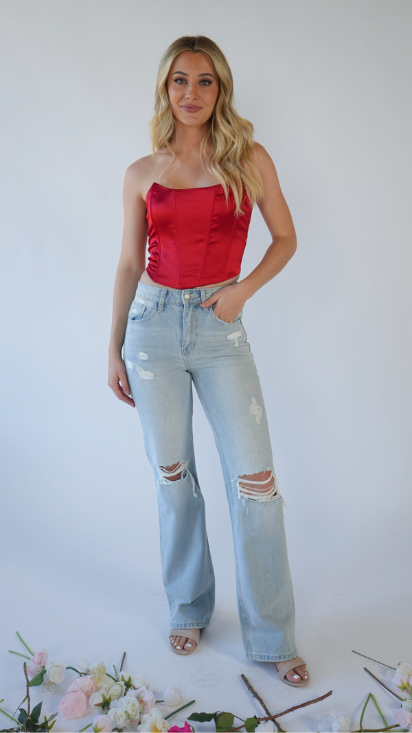 90's Vintage Flaire Jeans